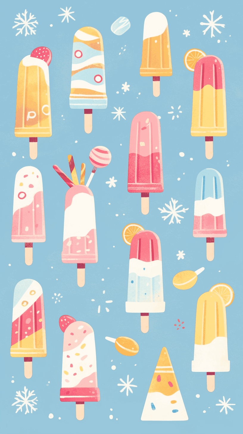 Ice Cream 041 original repeating artwork