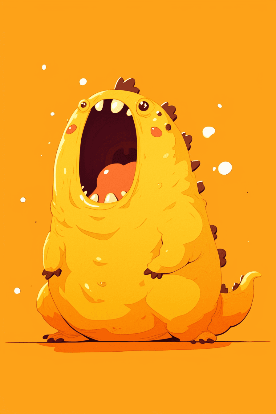 Monster 181 original repeating artwork