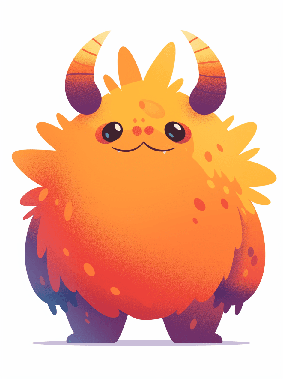 Monster 100 original repeating artwork