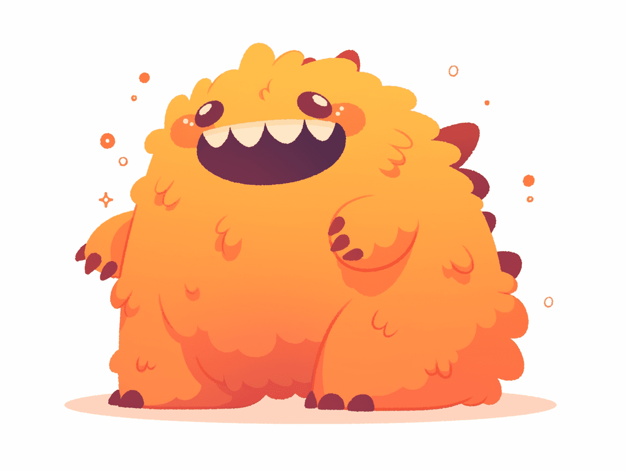 Monster 141 original repeating artwork