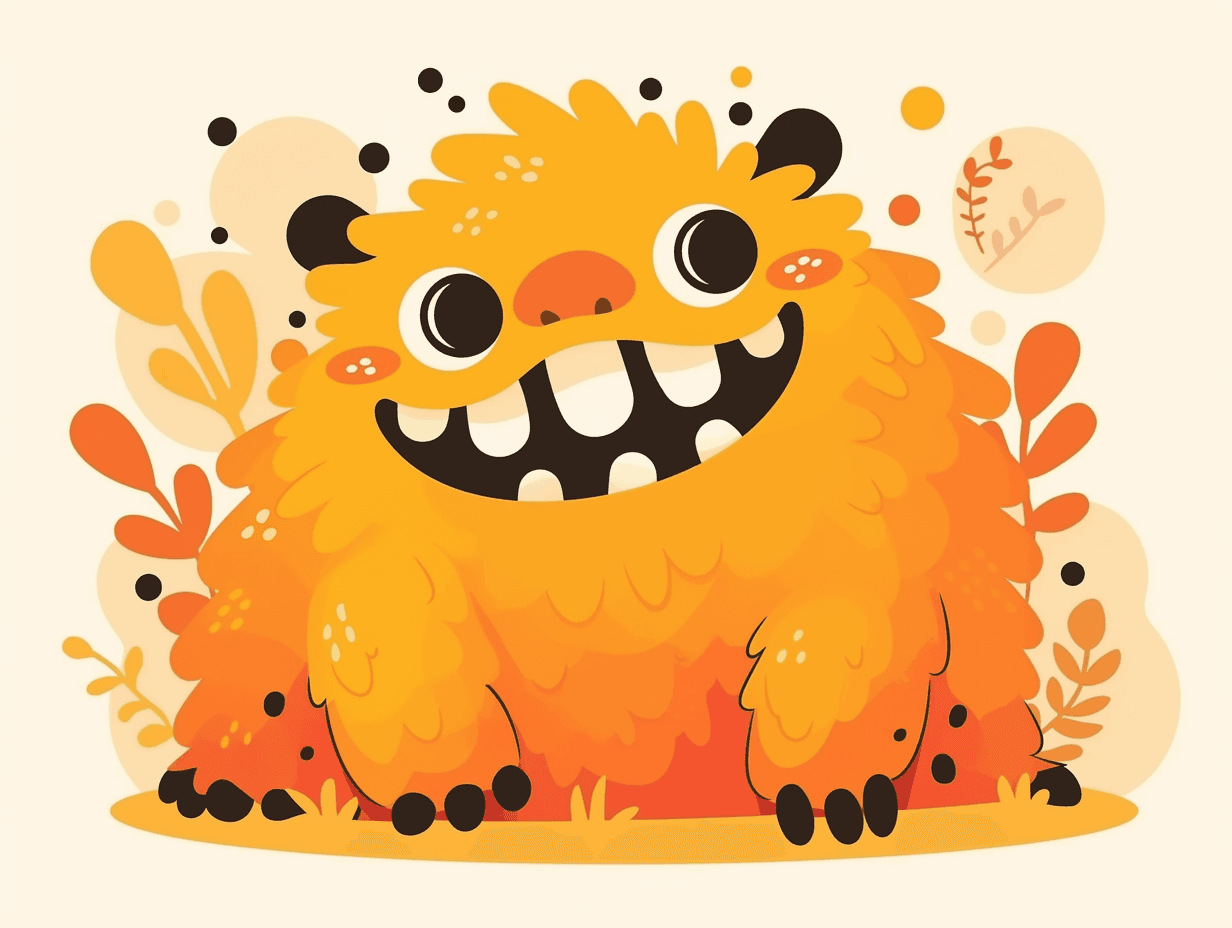 Monster 099 original repeating artwork