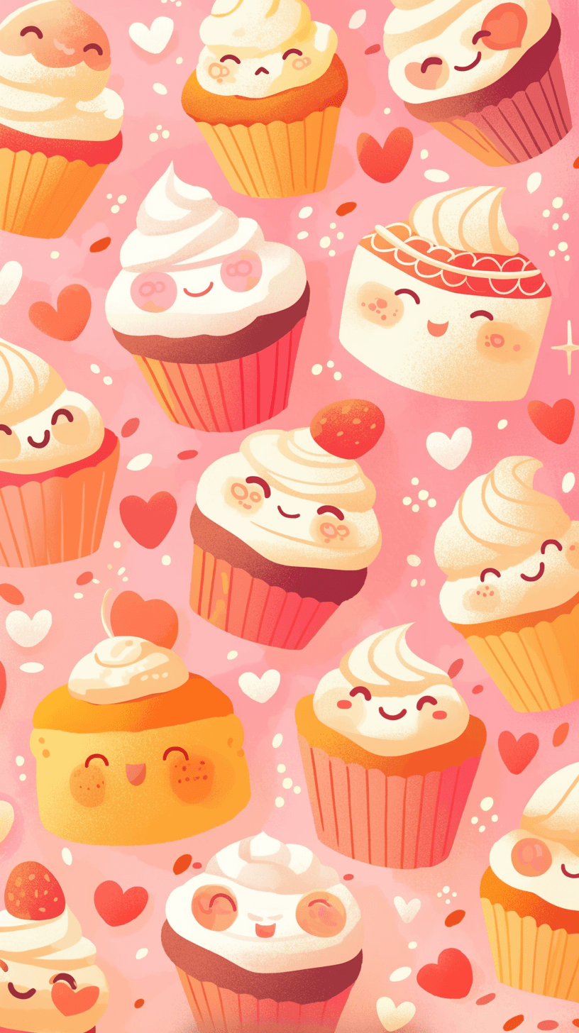Cake Trail original repeating artwork