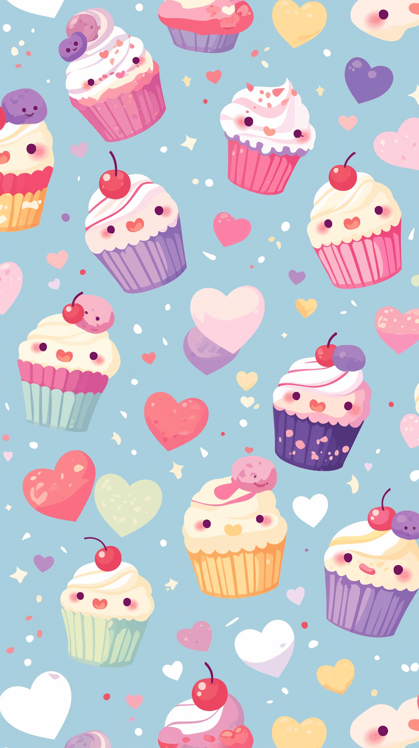 Cake Slide original repeating artwork