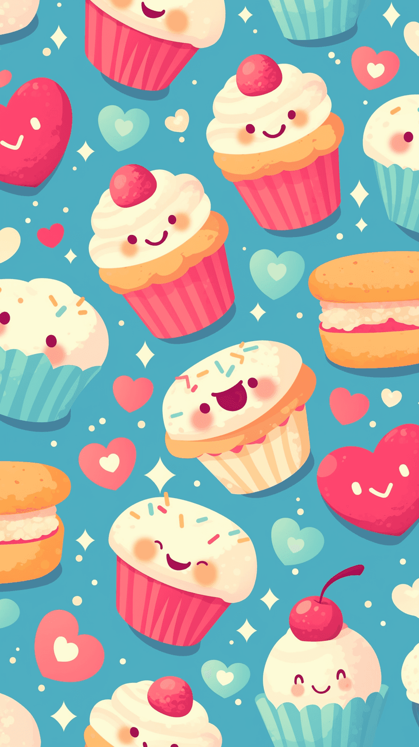 Cake 005 original repeating artwork