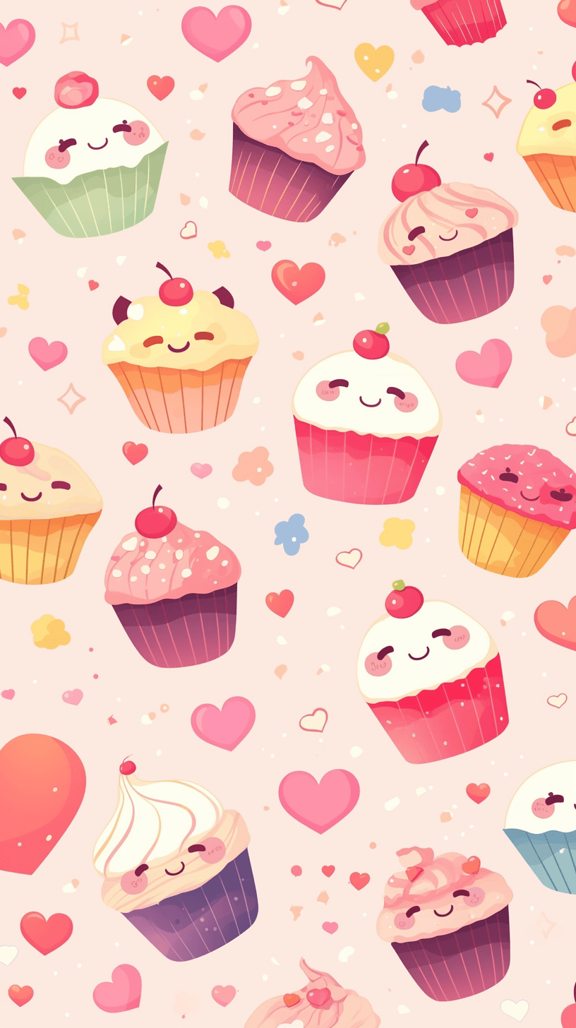 Cake Zoom original repeating artwork