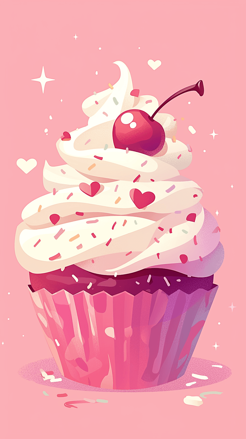 Cake Ride original repeating artwork