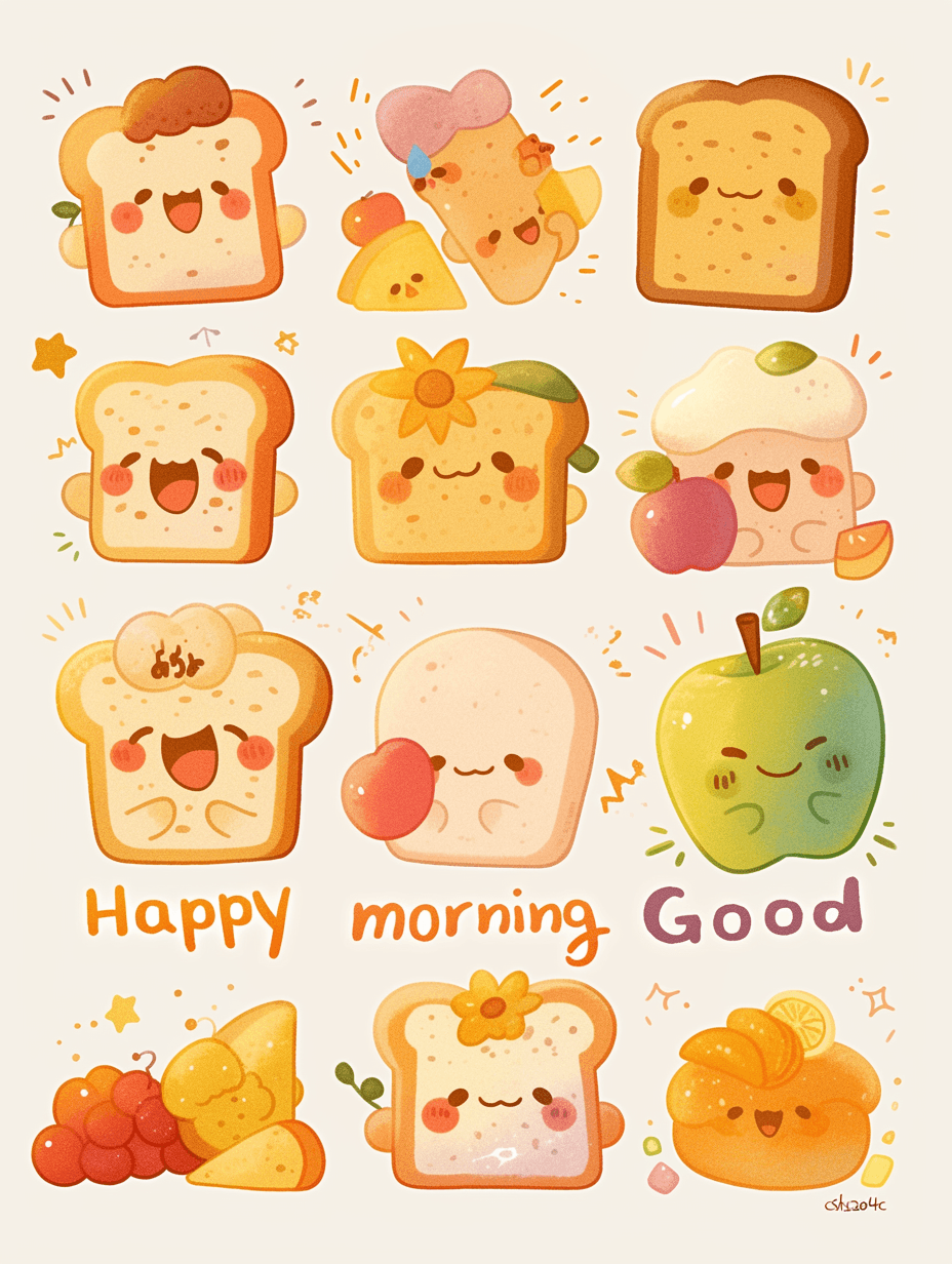 Bakery 001 original repeating artwork