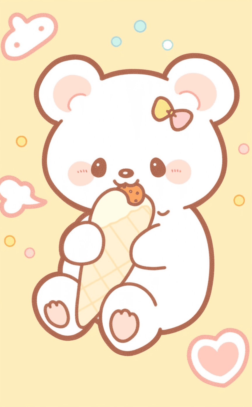 Bear Grow original repeating artwork