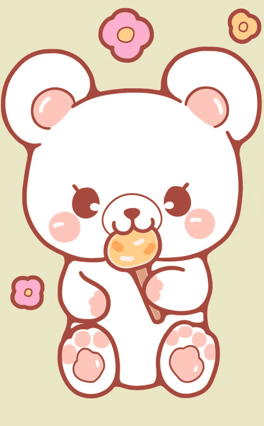 Bear 468 original repeating artwork