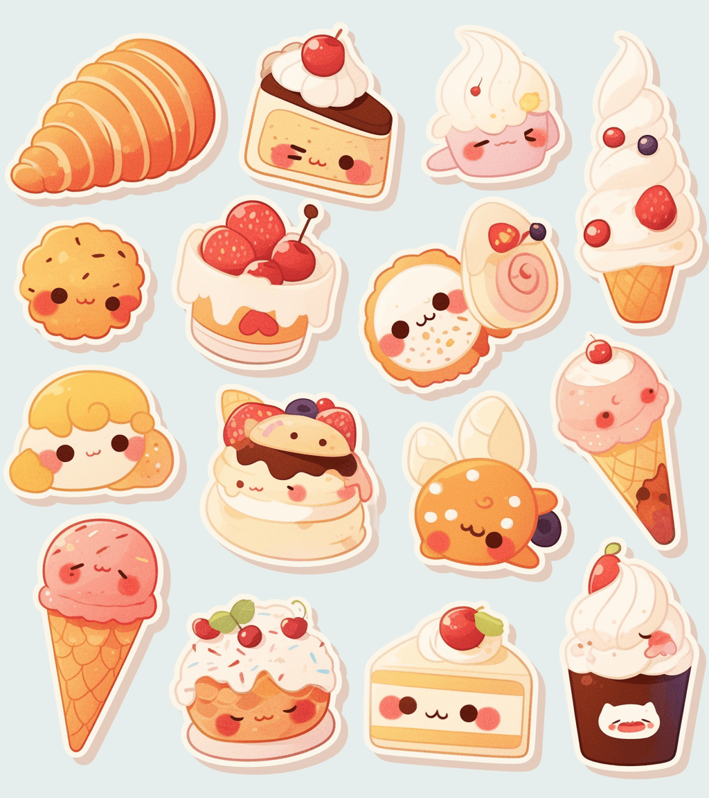 Cake Avenue original repeating artwork