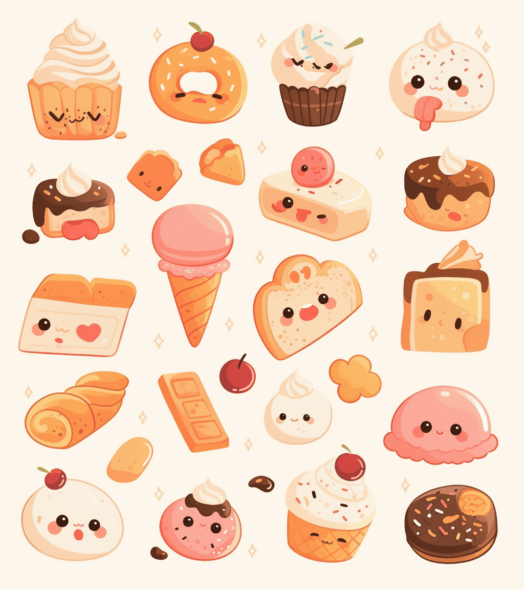 Cake Street original repeating artwork