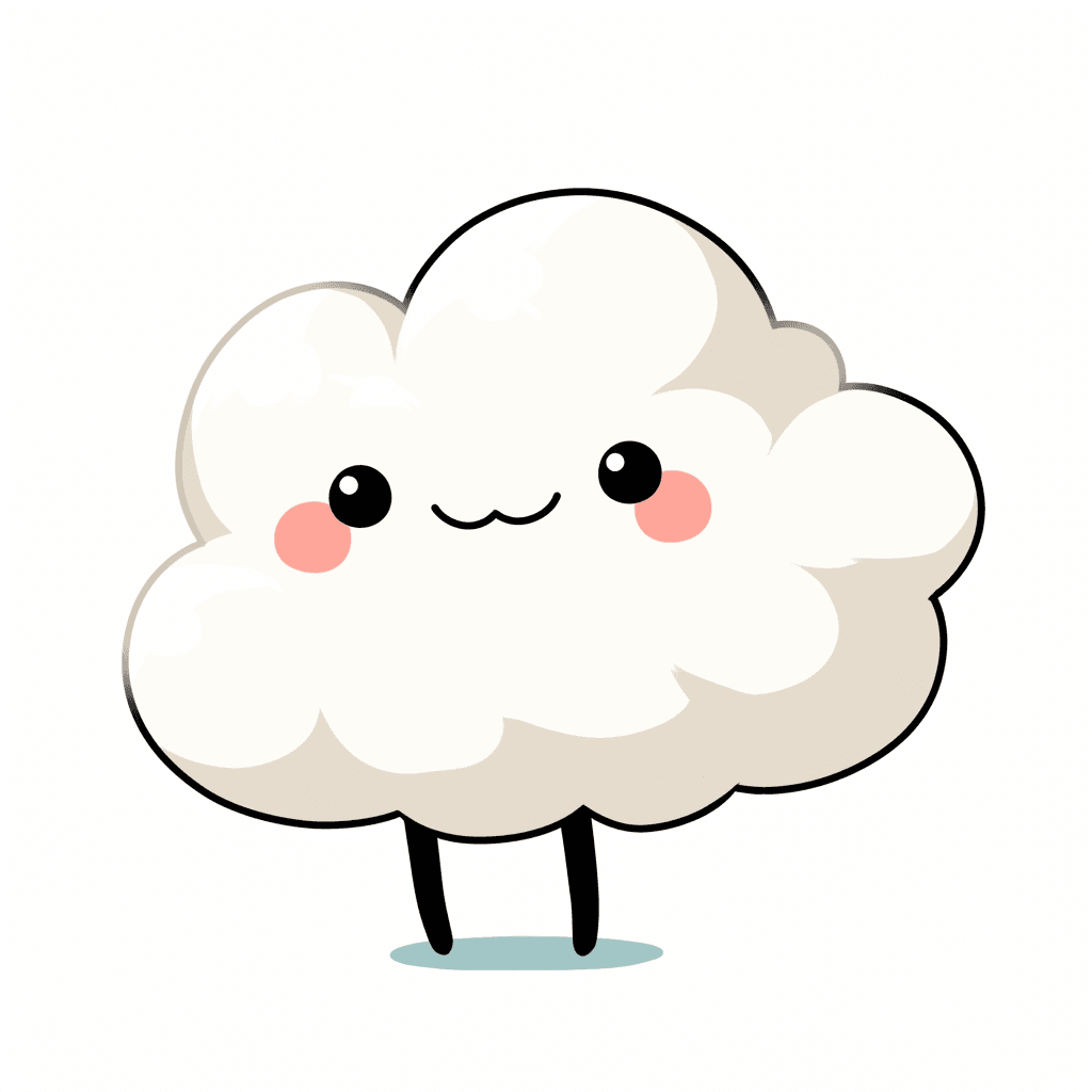 Cartoon Cloud 026 original repeating artwork