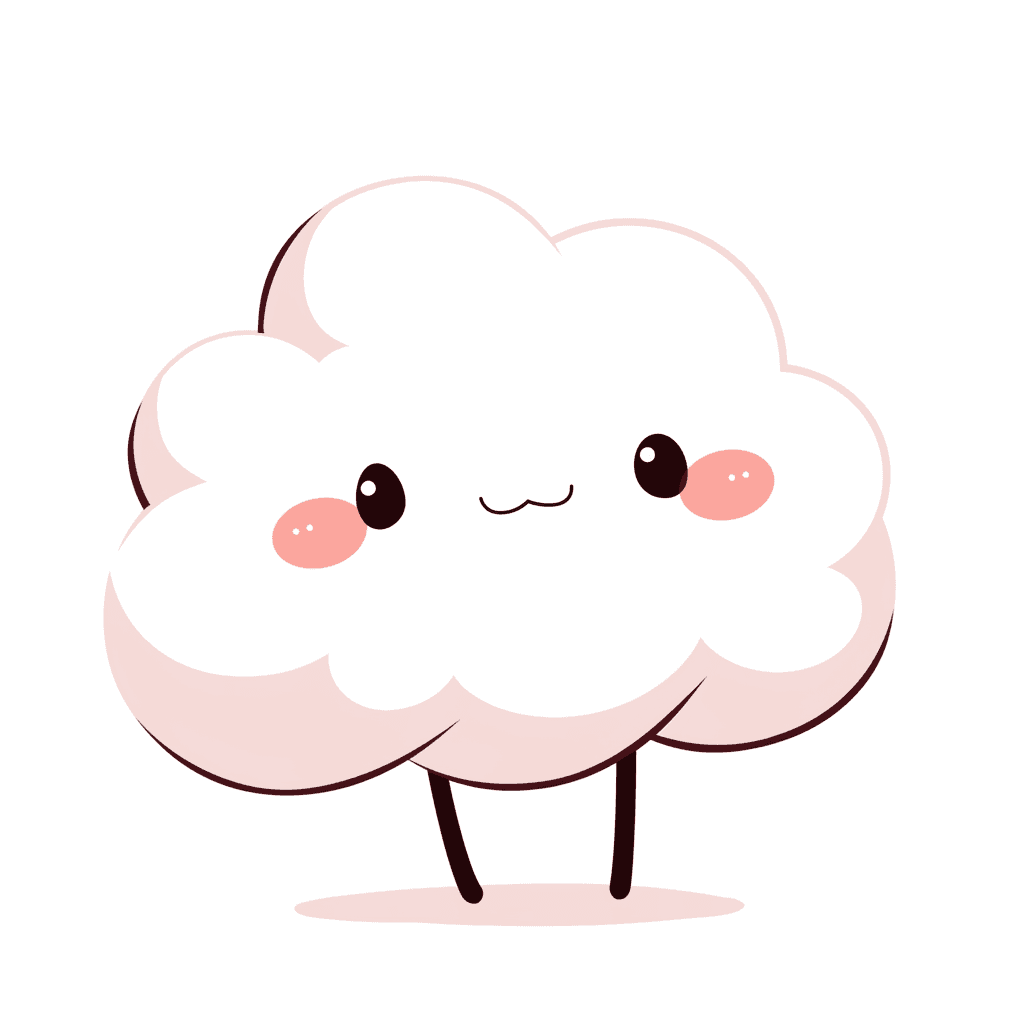 Cartoon Cloud Show original repeating artwork
