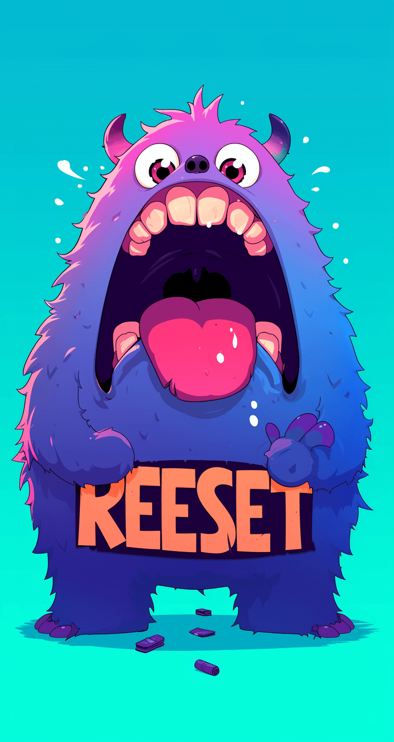 Monster 052 original repeating artwork