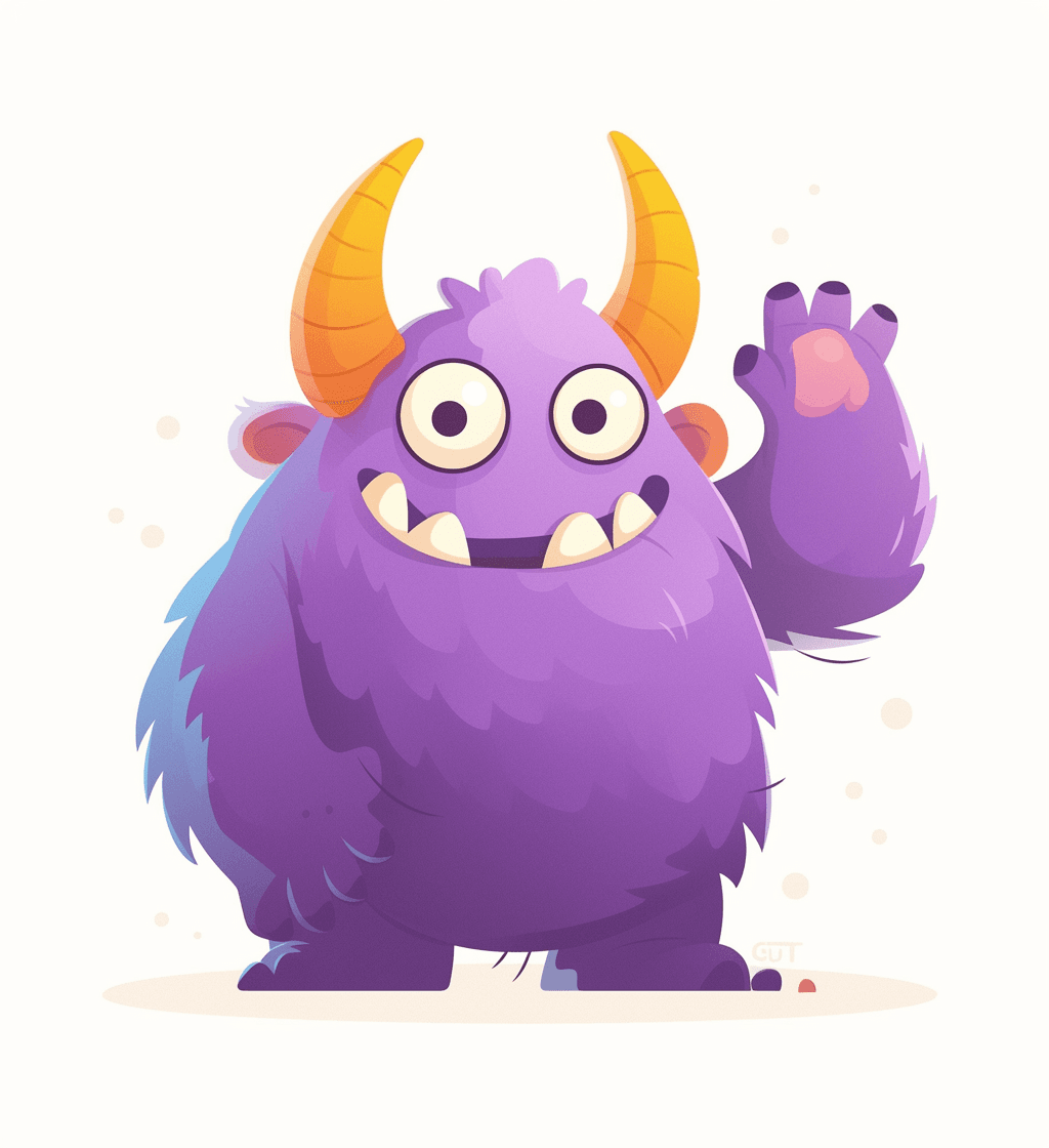 Monster Studio original repeating artwork
