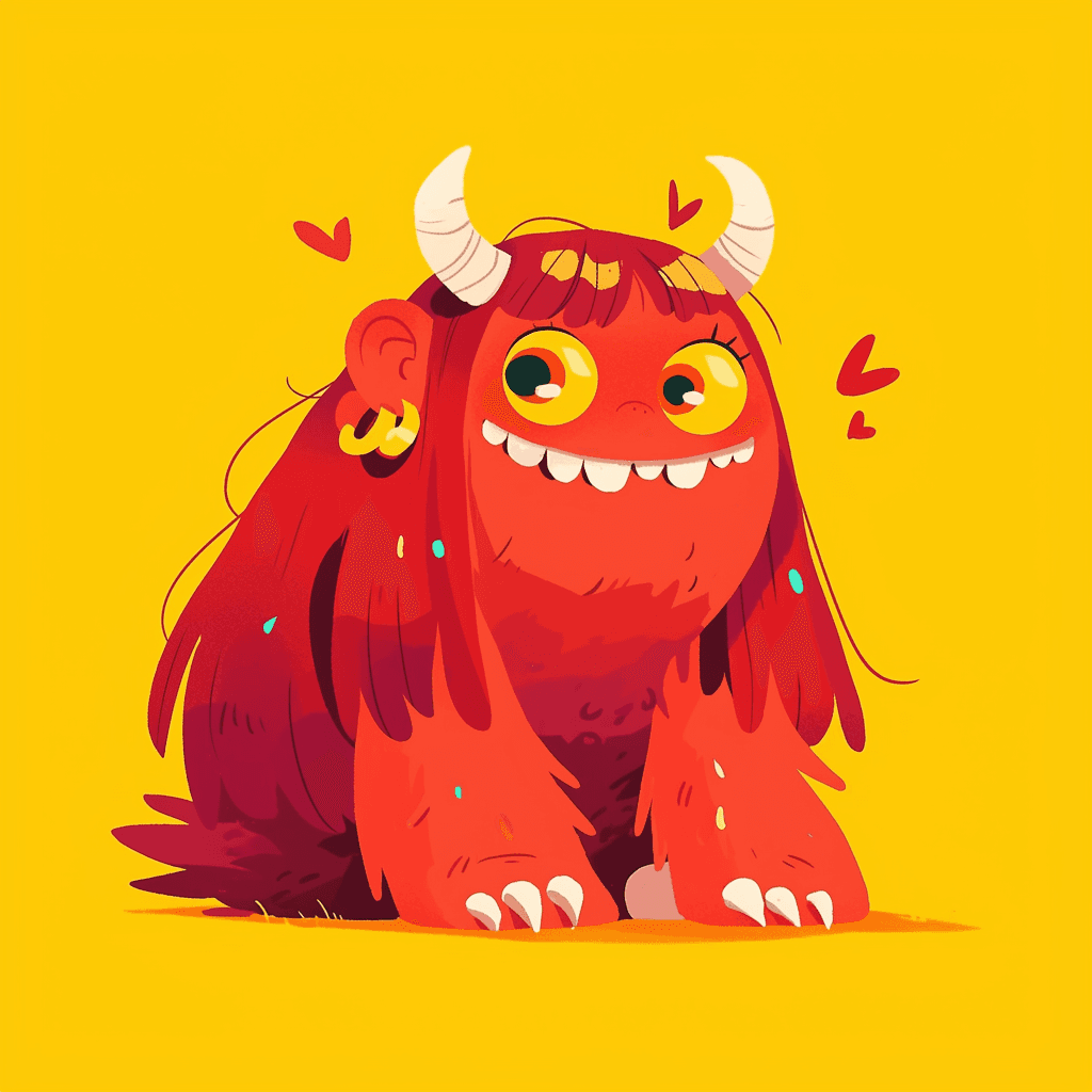 Monster 049 original repeating artwork