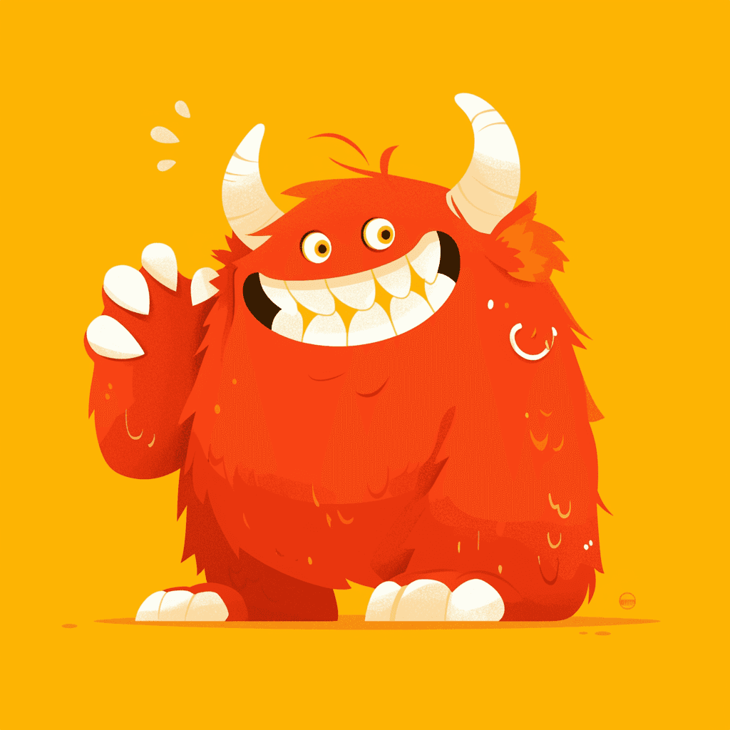 Monster 060 original repeating artwork