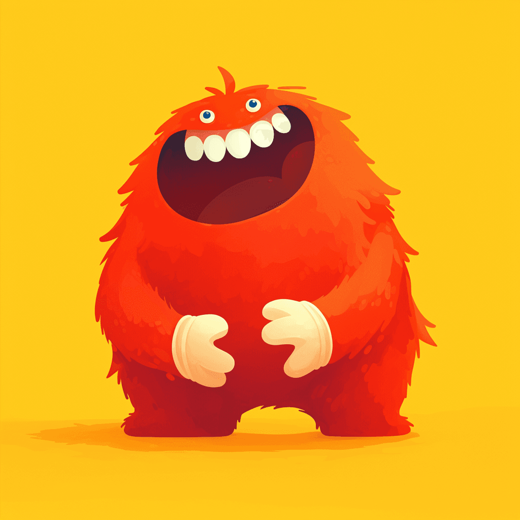 Monster 211 original repeating artwork