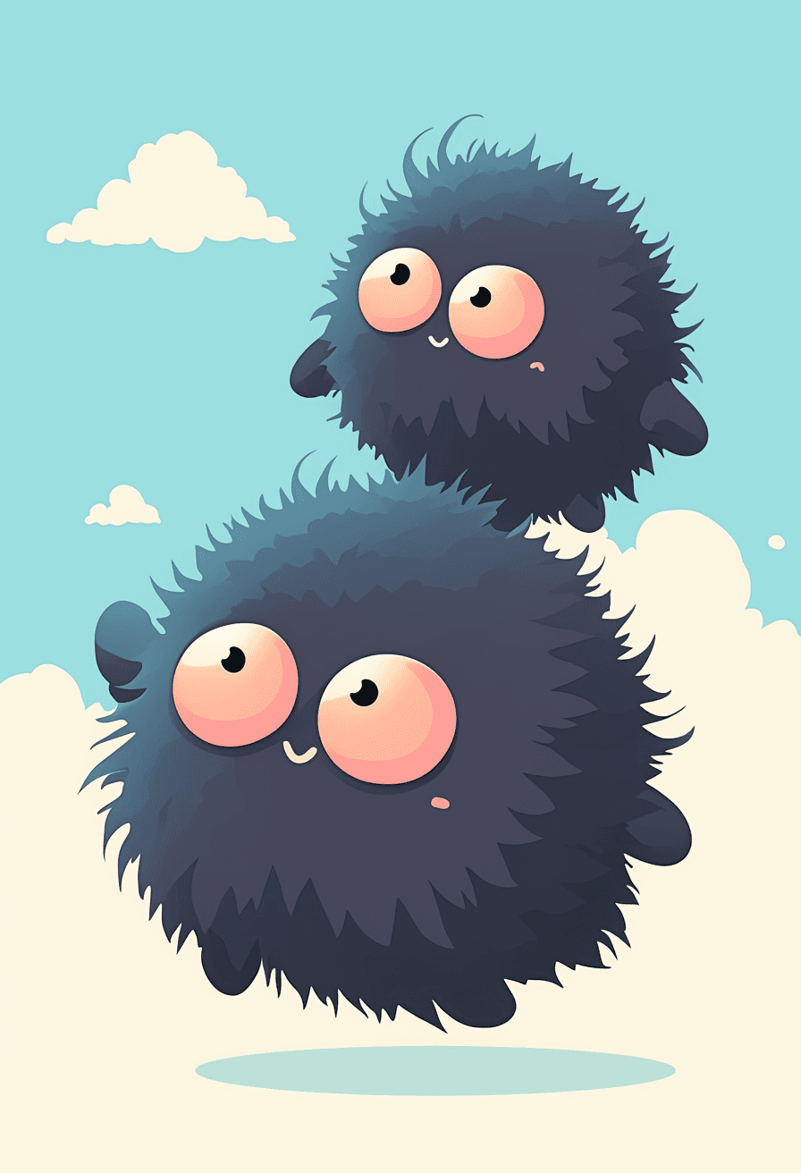 Cartoon Monster 016 original repeating artwork