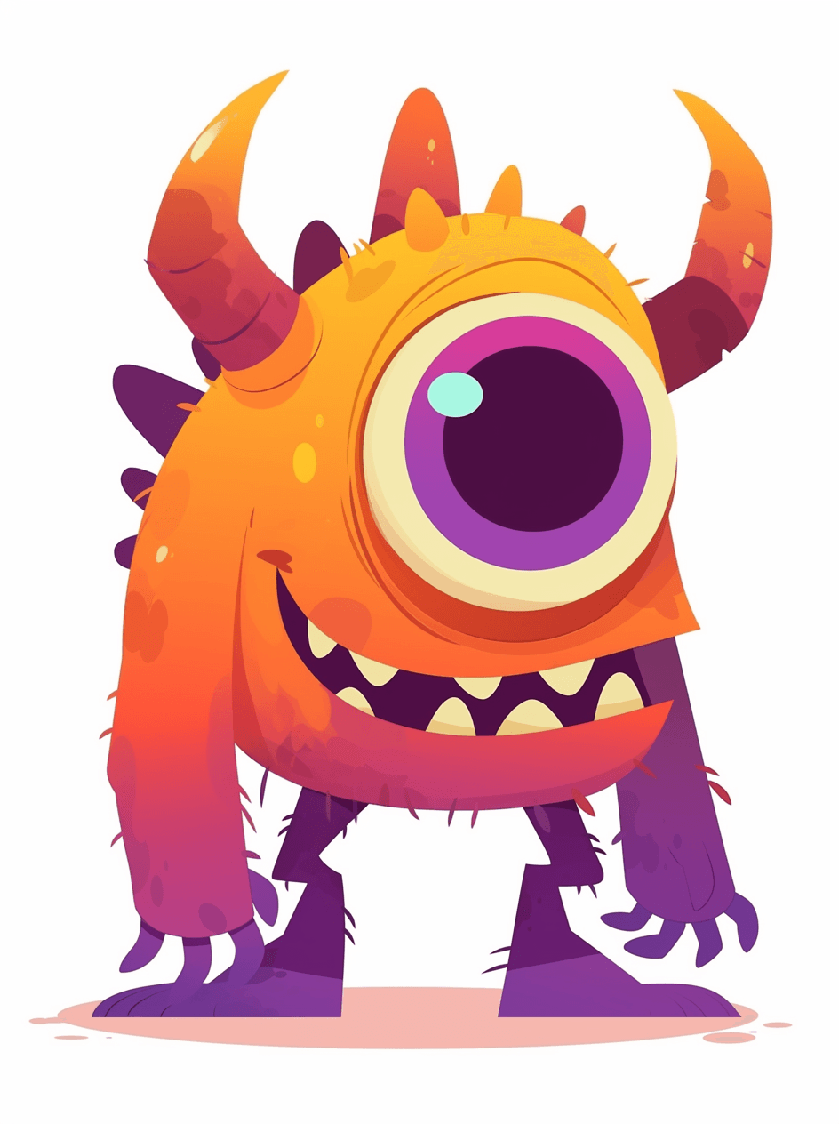 Monster Collective original repeating artwork