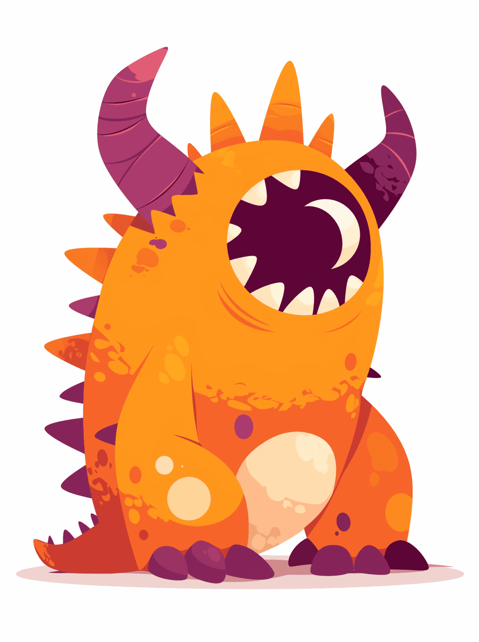 Monster 119 original repeating artwork