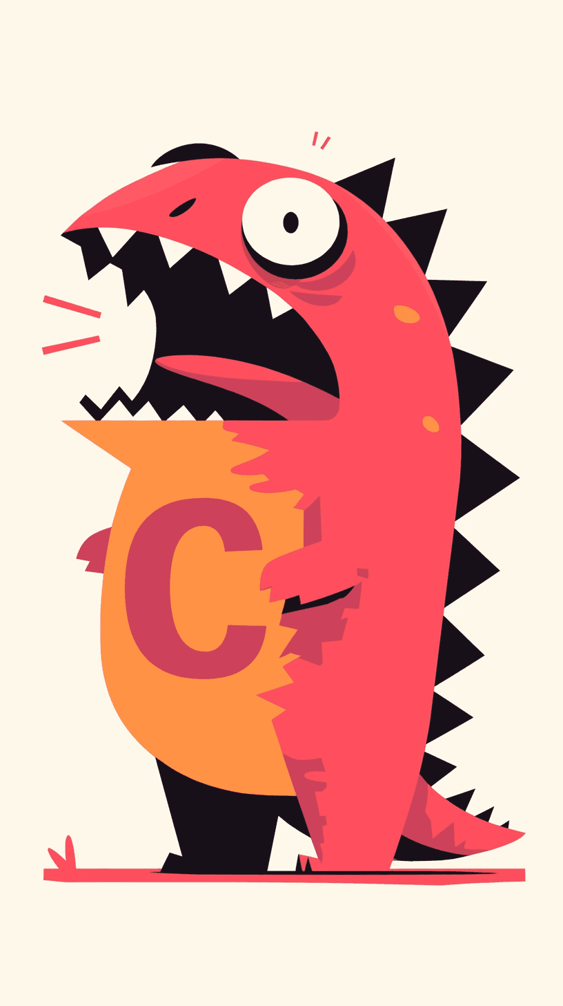 Fun Monster Shine On original repeating artwork