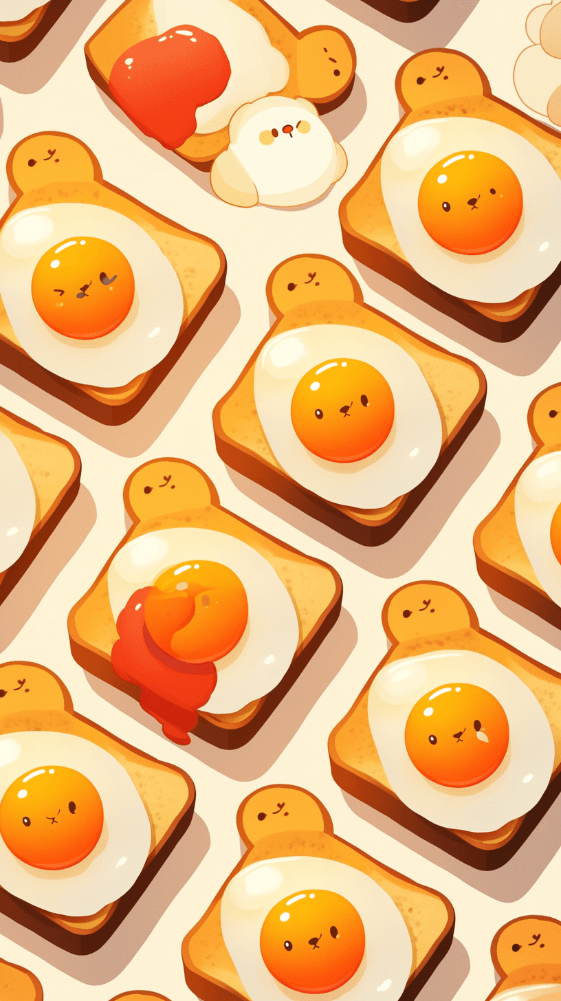 Sandwich Pals original repeating artwork