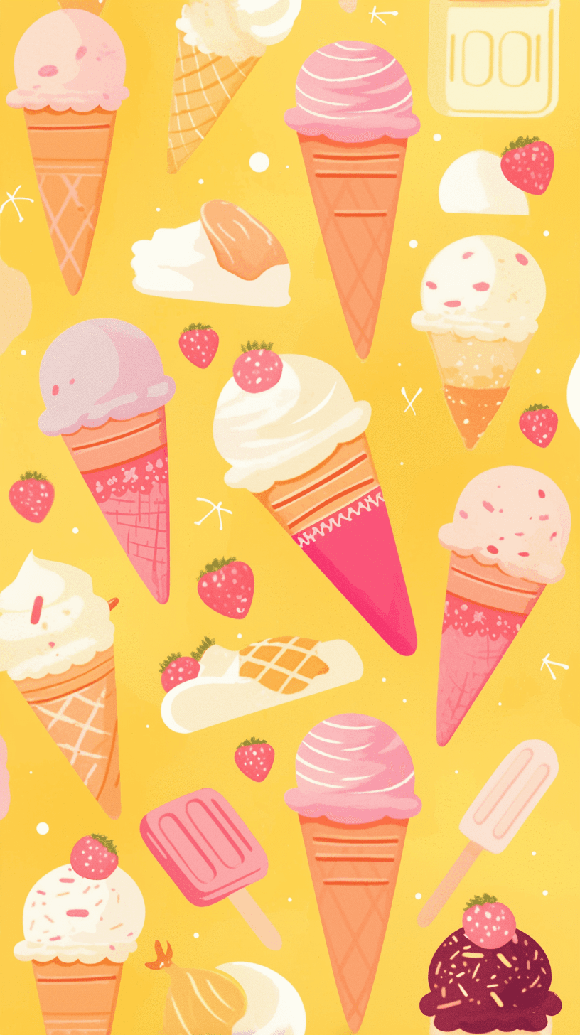 Ice Cream 084 original repeating artwork