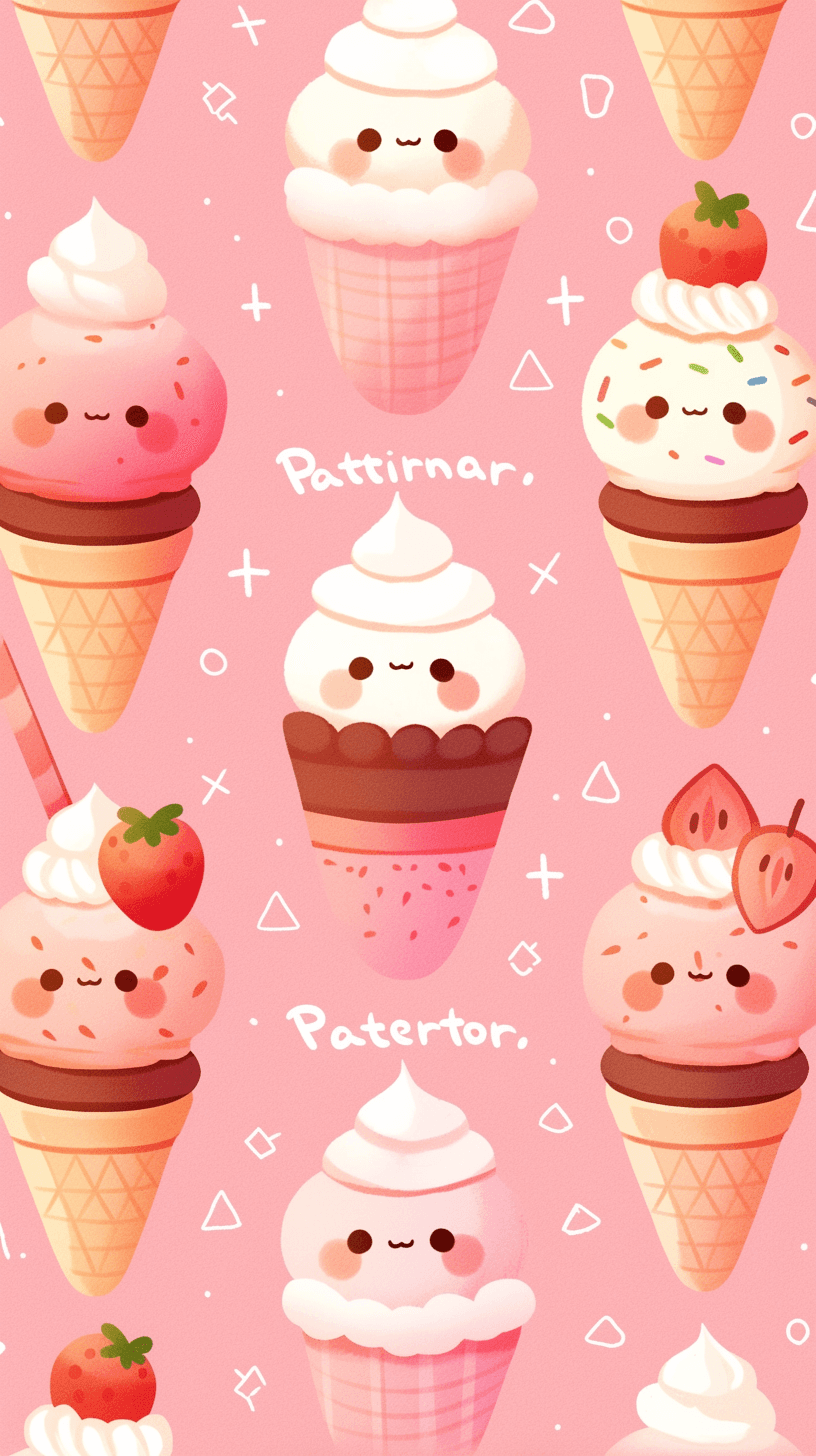 Ice Cream 083 original repeating artwork