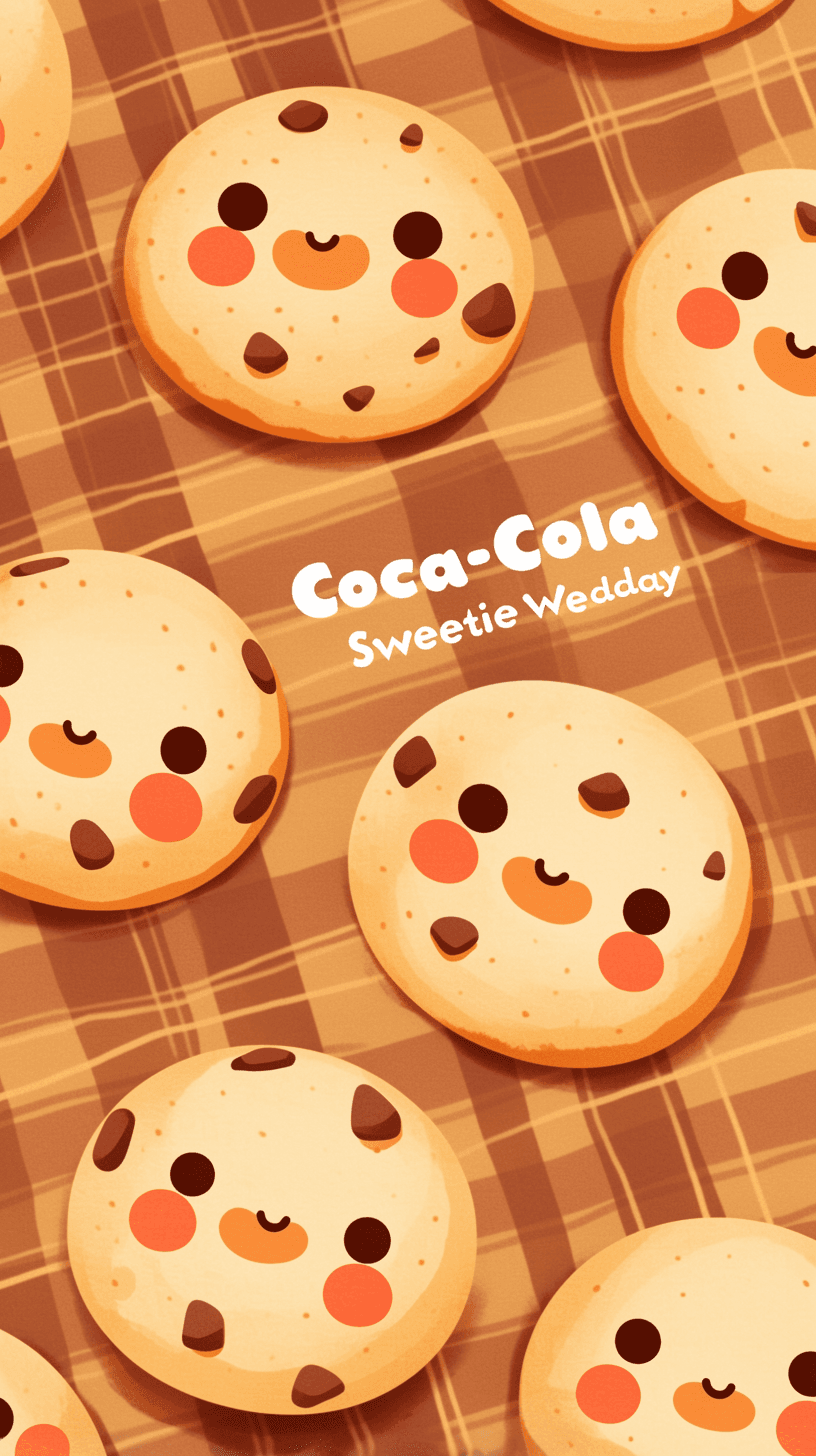 Cookie Parade original repeating artwork