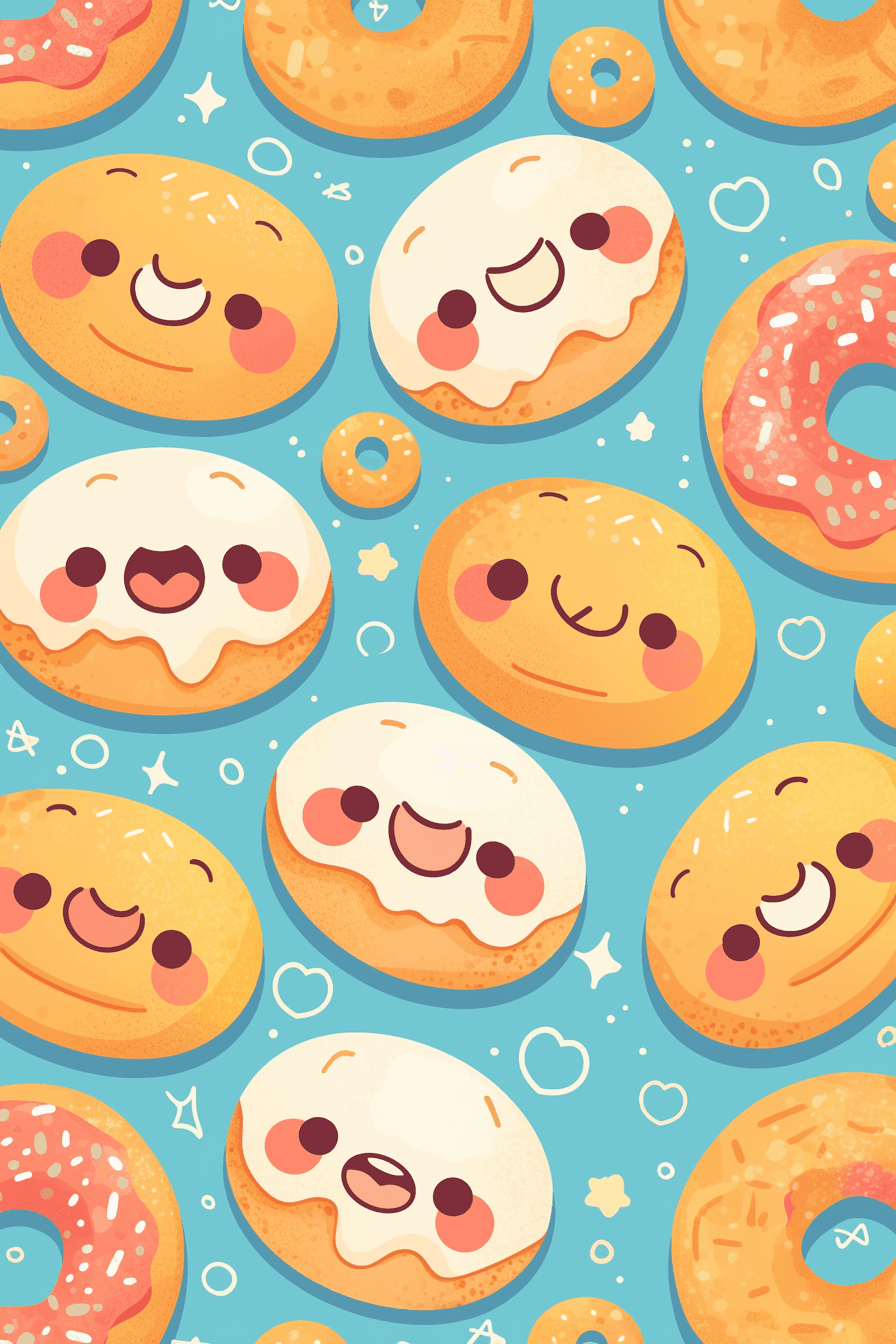 Donut Tint original repeating artwork