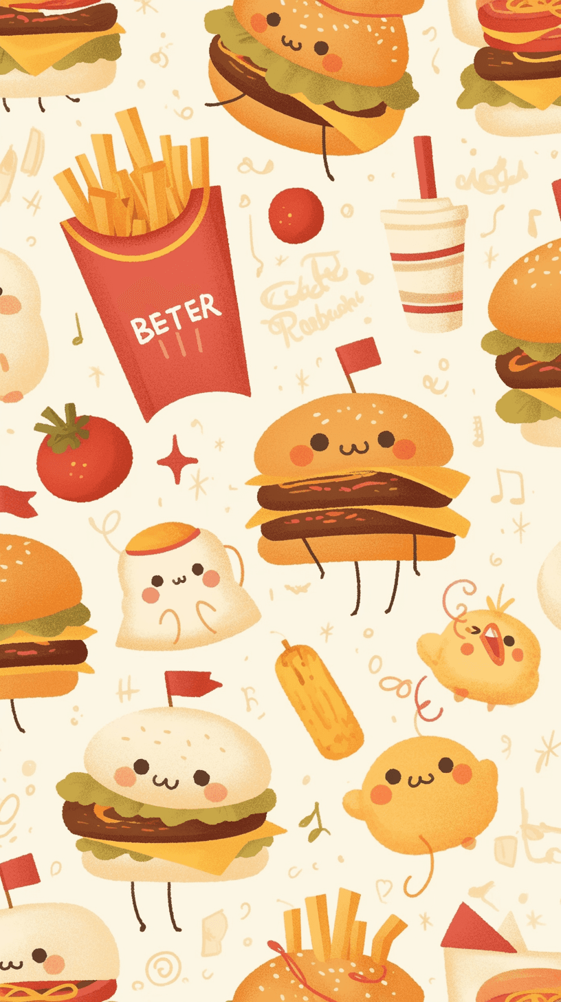 Bakery Team original repeating artwork