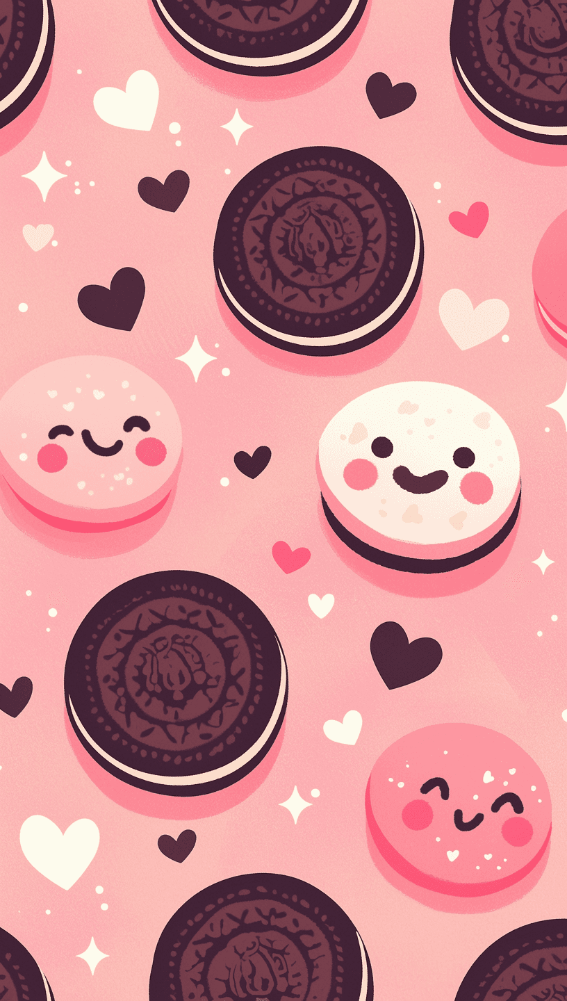 Cookie Gang original repeating artwork