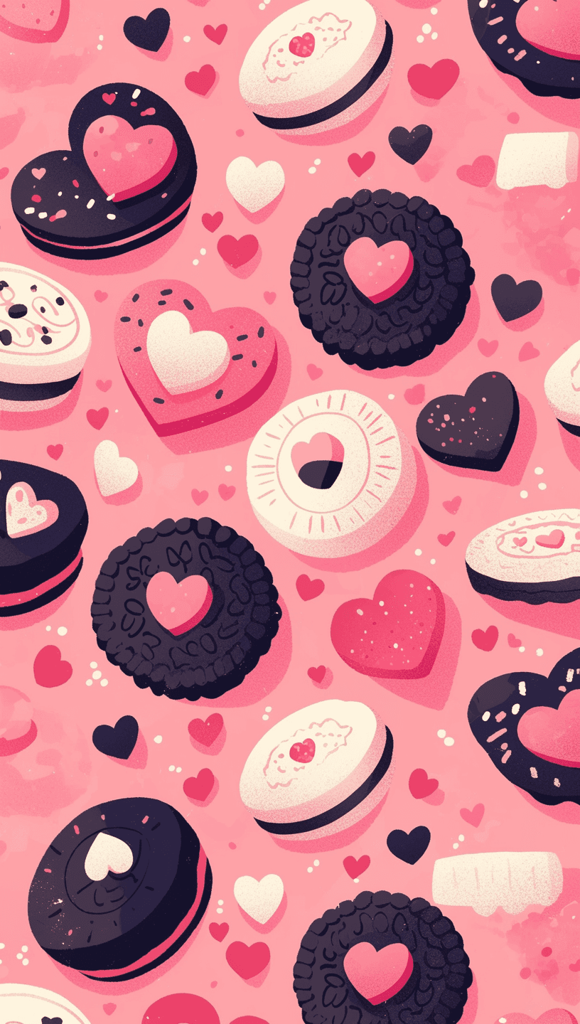 Cookie Beats original repeating artwork