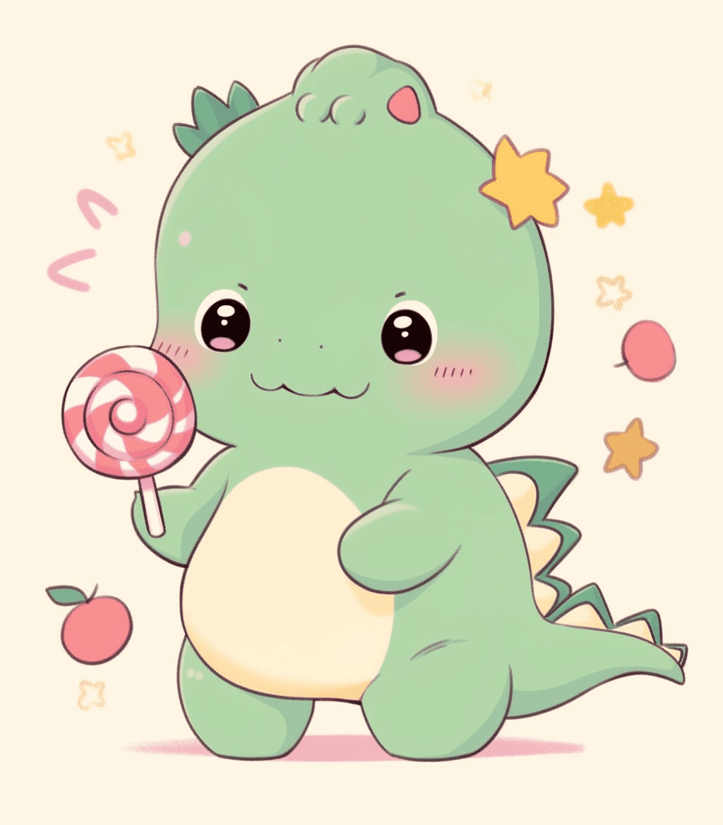 Dinosaur Jam original repeating artwork