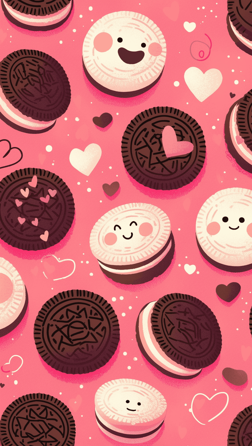 Cookie Jam original repeating artwork