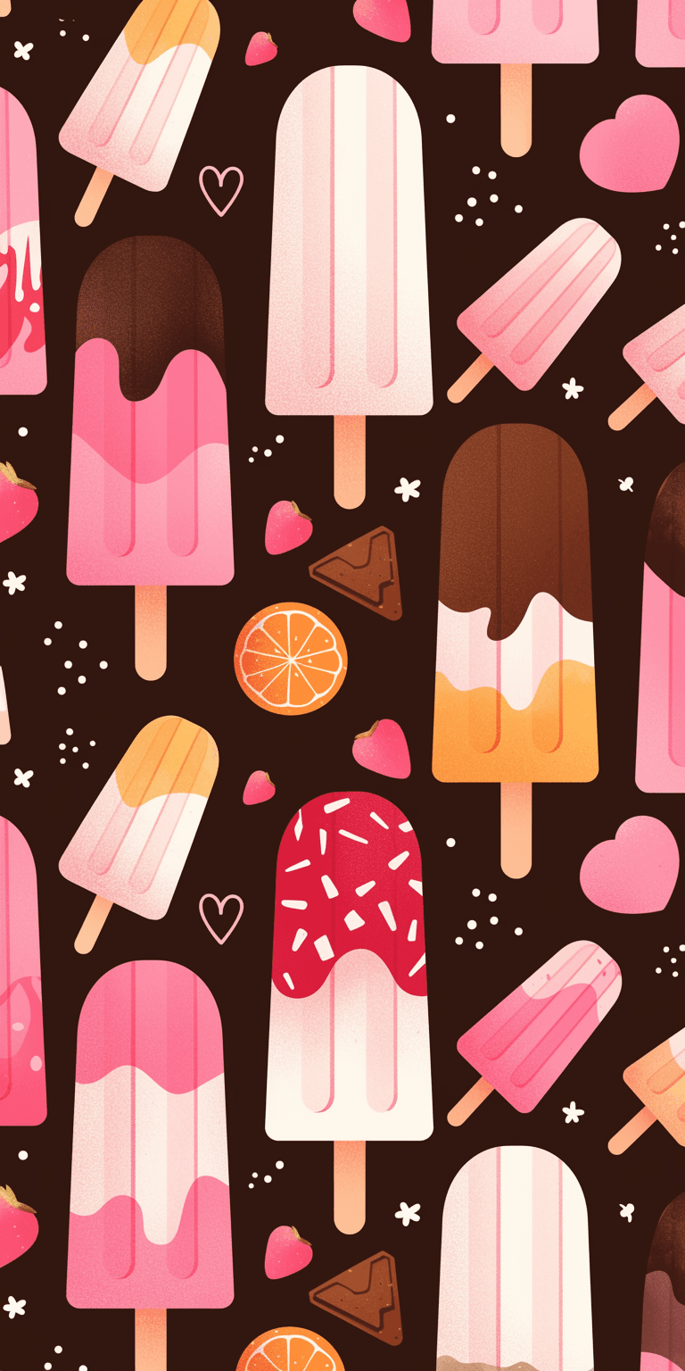 Ice Cream 024 original repeating artwork