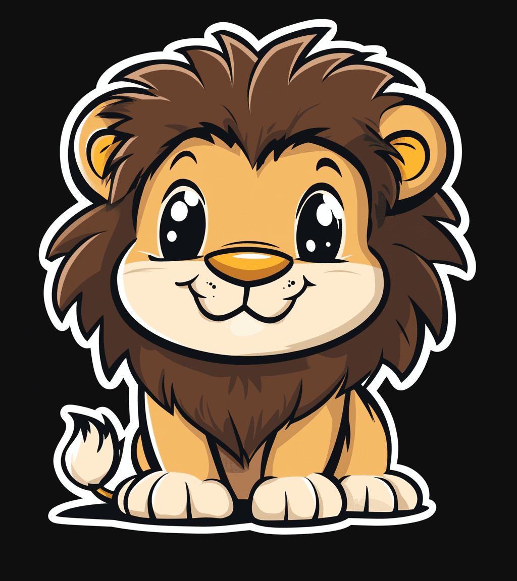 Lion Squad original repeating artwork