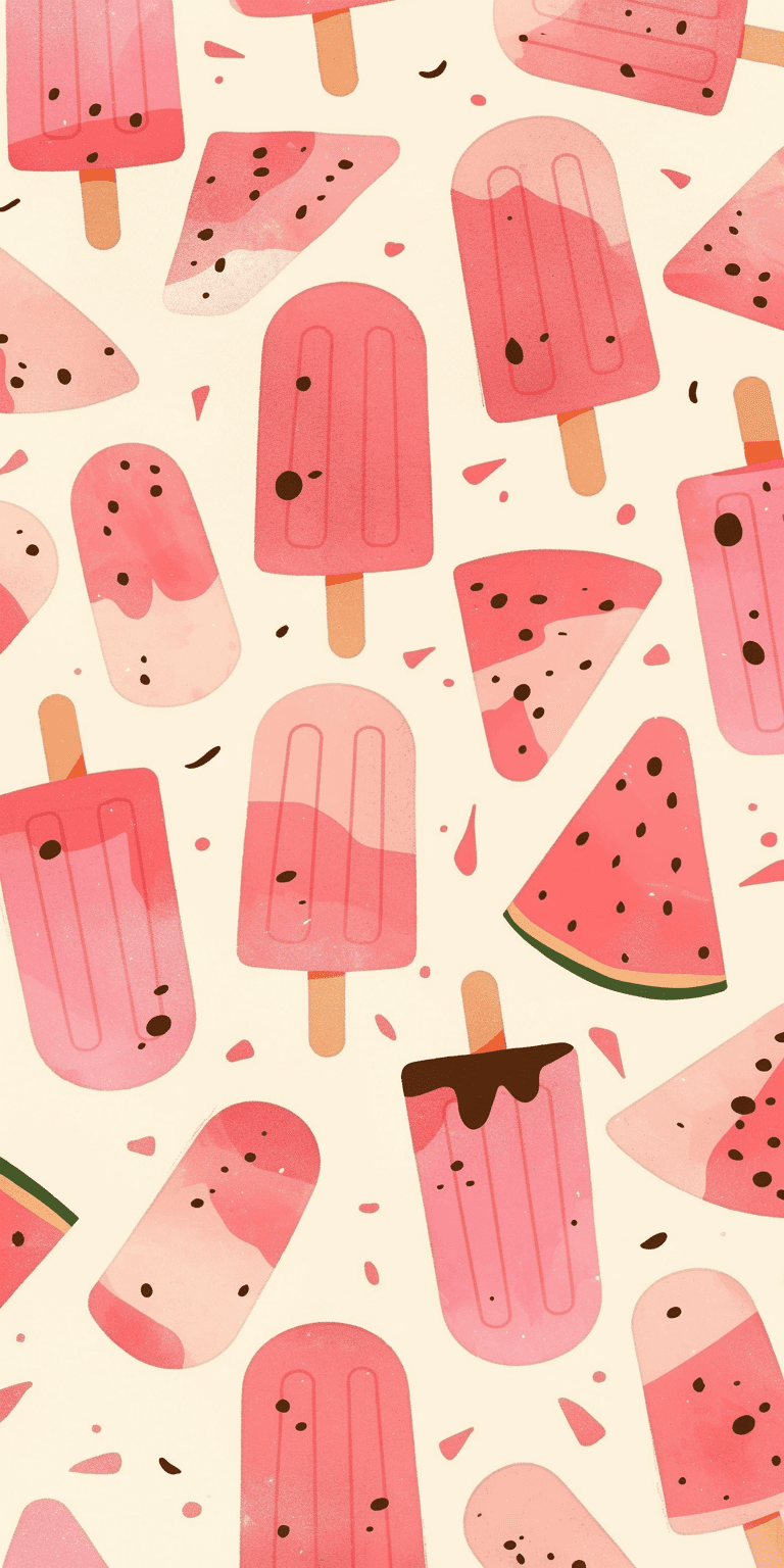 Ice Cream 018 original repeating artwork