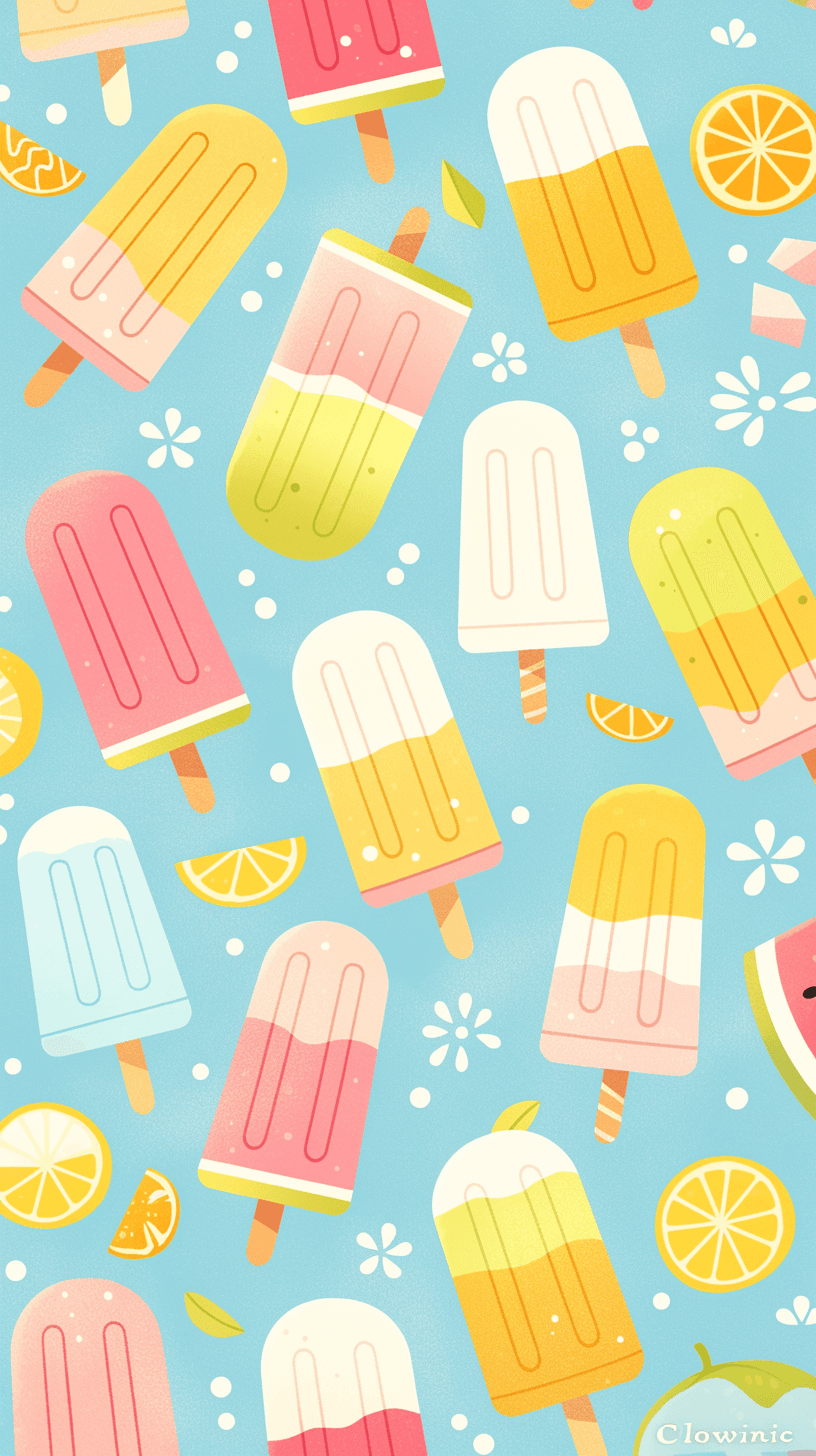 Ice Cream 049 original repeating artwork