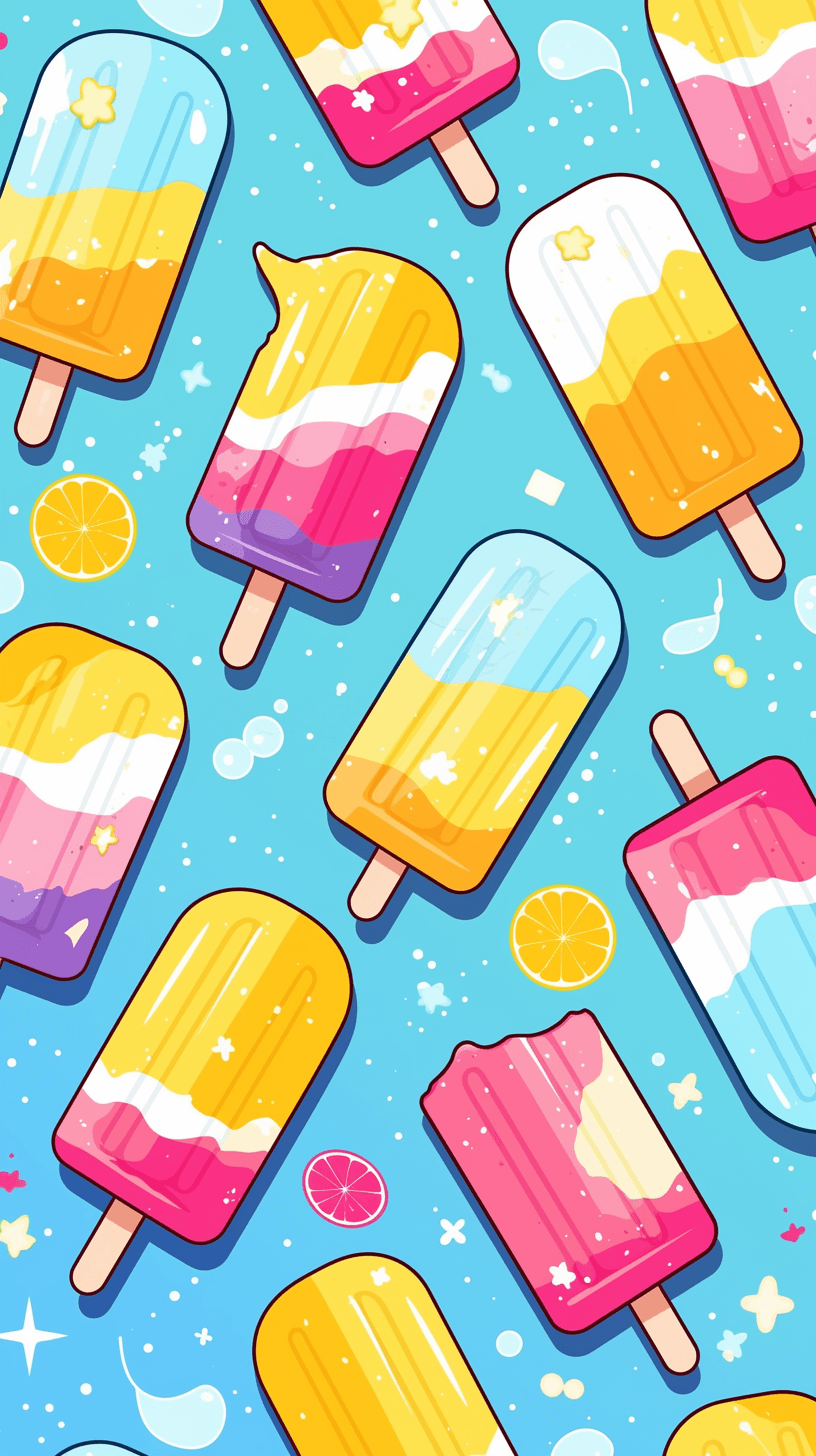Ice Cream 047 original repeating artwork