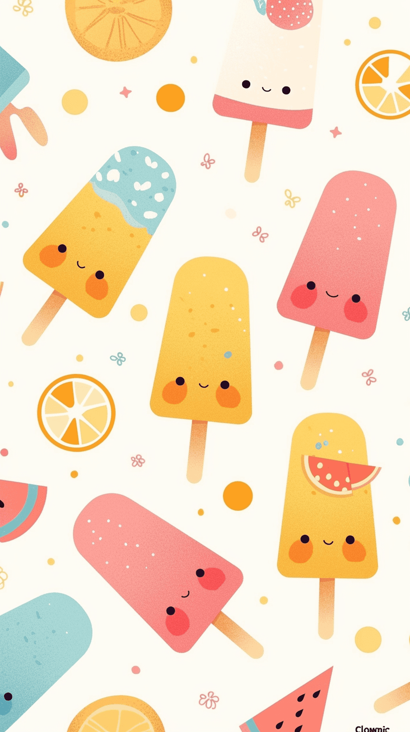 Ice Cream 046 original repeating artwork