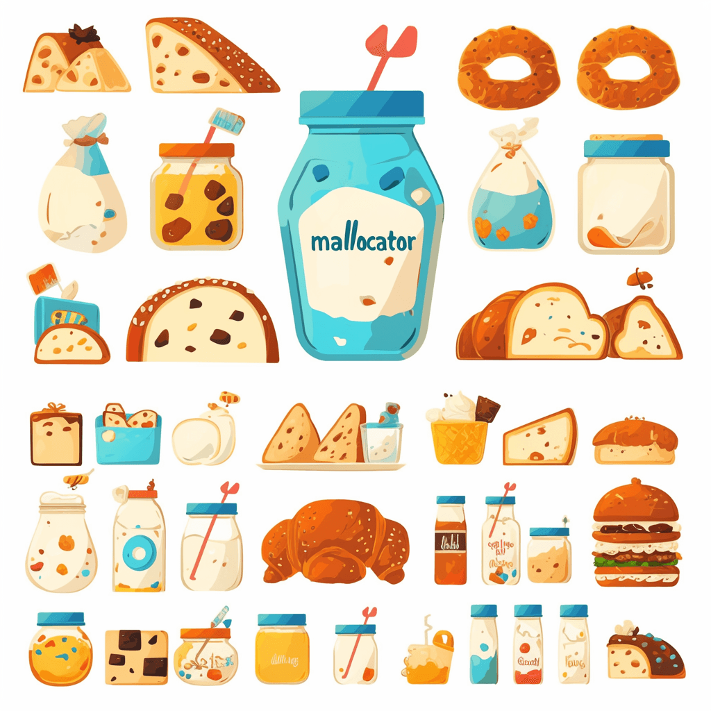 Bakery Party original repeating artwork