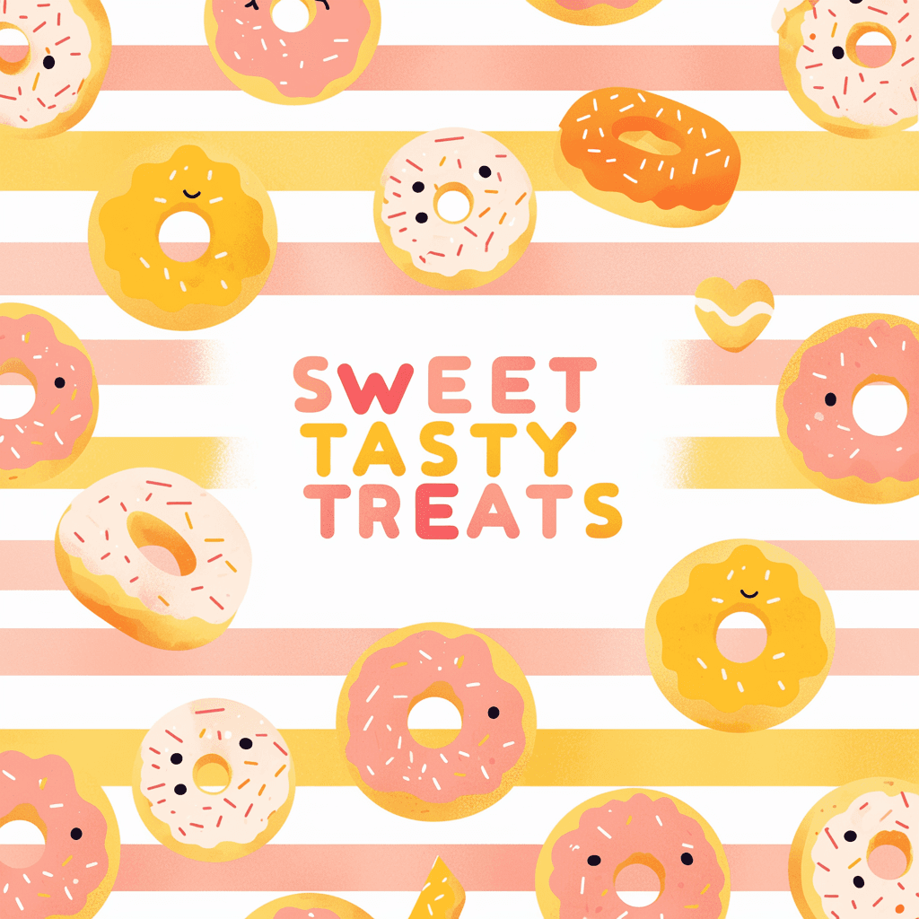 Donut original repeating artwork