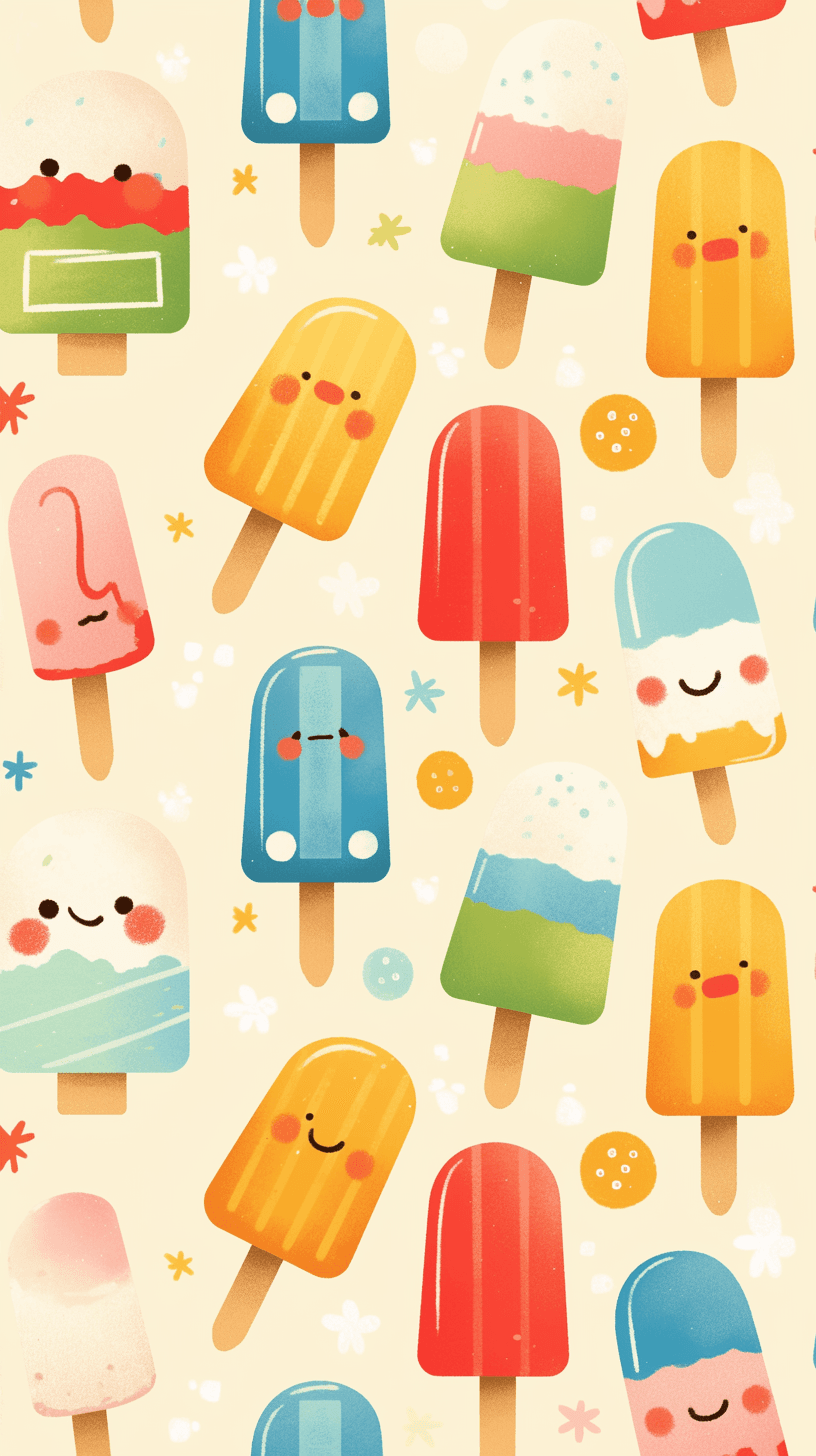 Popsicle 003 original repeating artwork