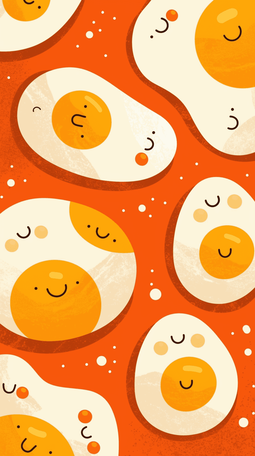 Chicken original repeating artwork