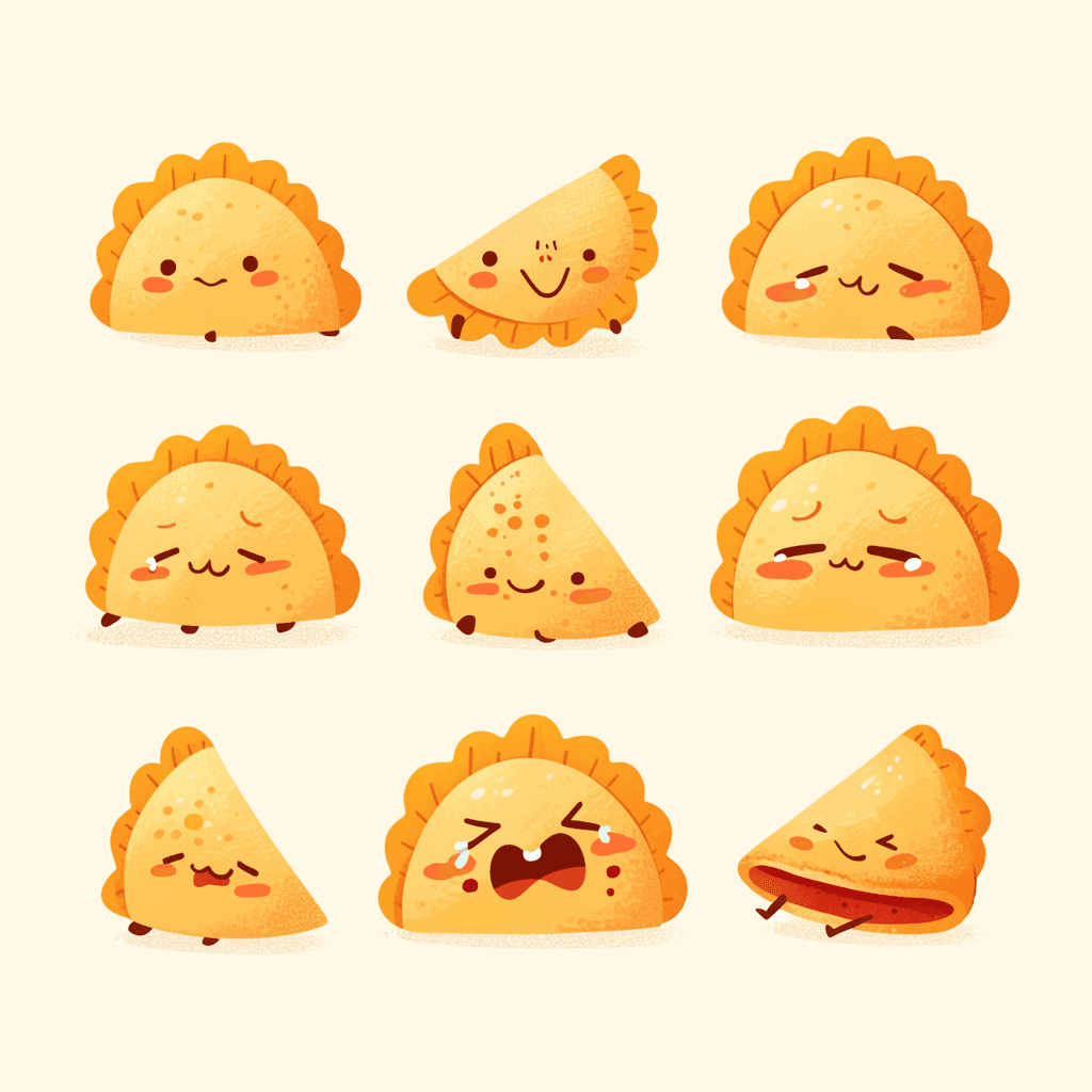 Cute Snack 003 original repeating artwork