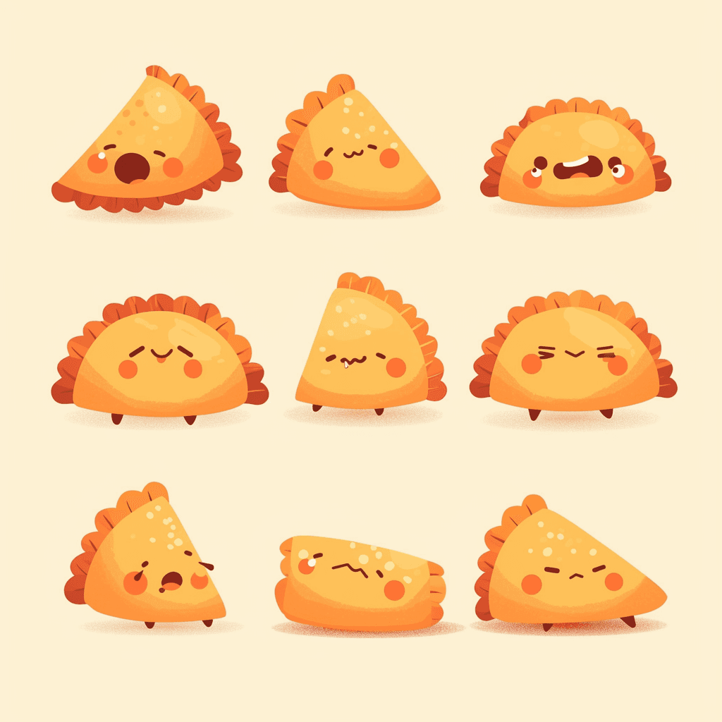 Cute Snack 002 original repeating artwork