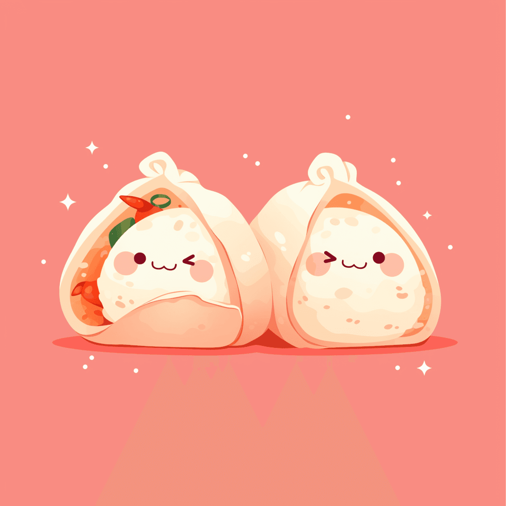 Cute Snack Gang original repeating artwork