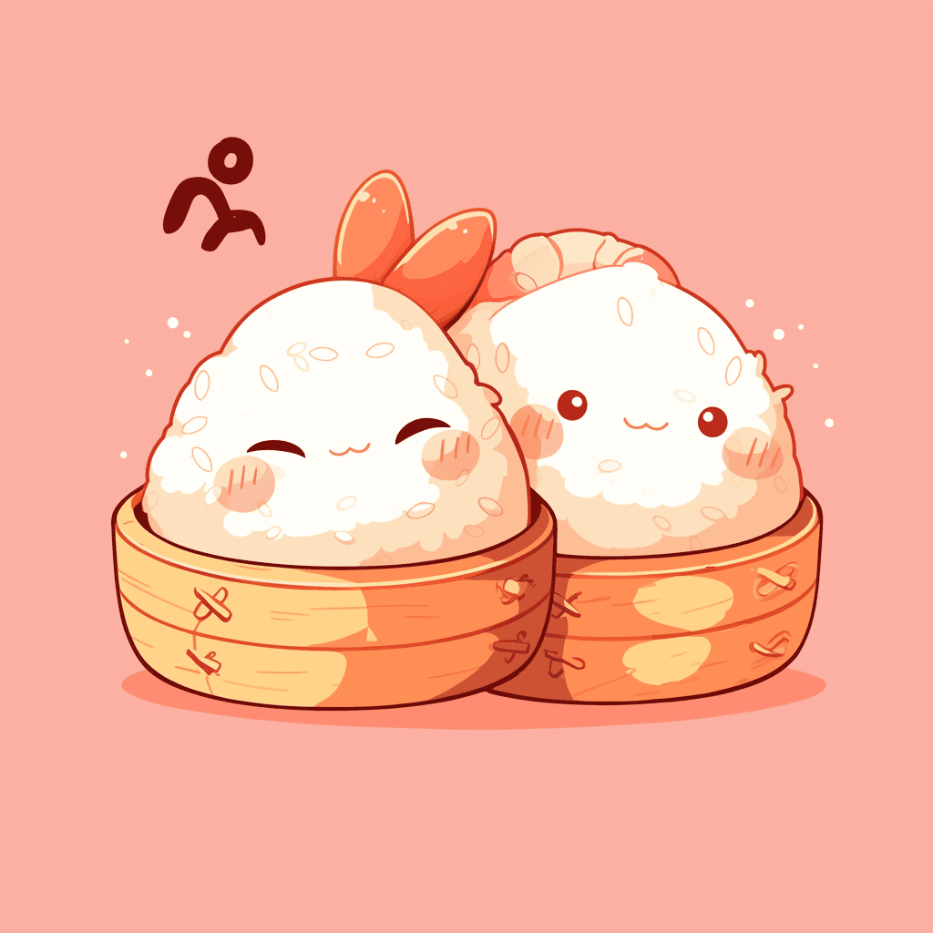 Cute Snack Tribe original repeating artwork